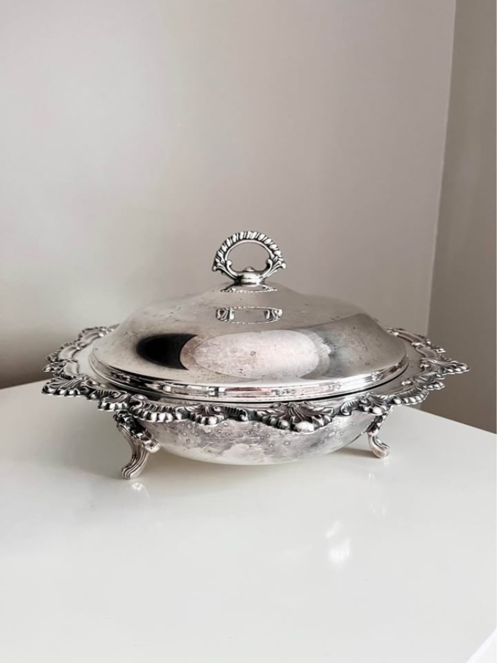 Vintage Silverplate Serving Dish